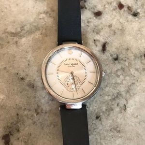 Kate Spade Navy Leather Watch